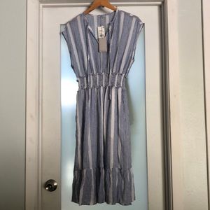 Super cute Rails Ashlyn levanzo stipe dress size medium NWT